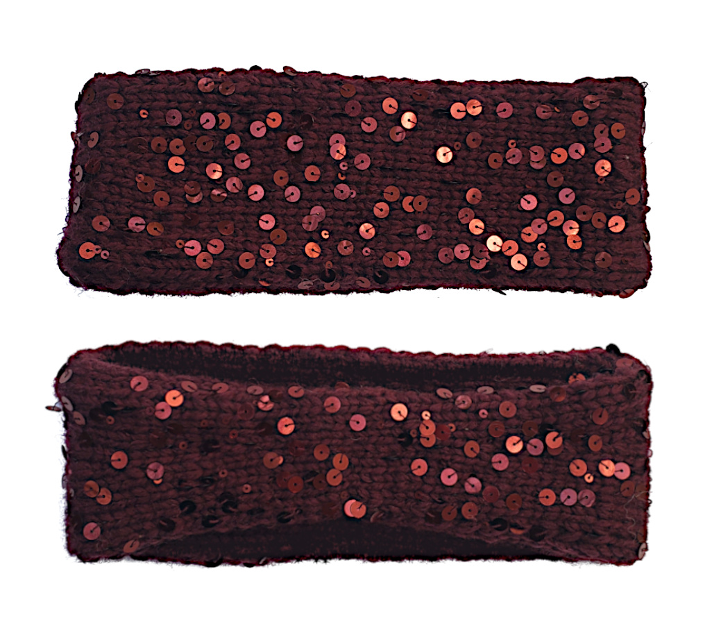 Stirnband von vorne und hinten