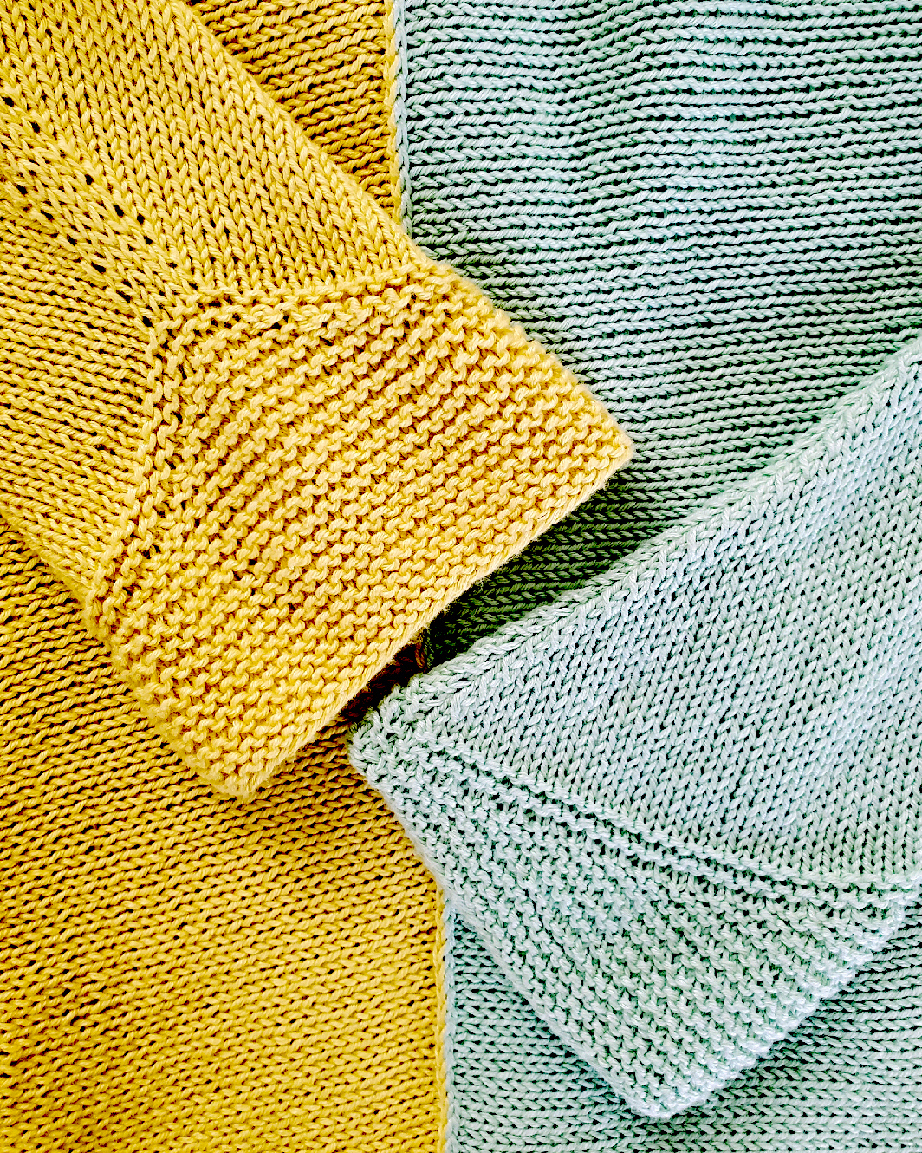 Detailaufnahme der beiden Ärmelsäume