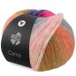 Preview: Ein Knäuel Candy Farbe 6 Fuchsia/Grünbeige/Orange/Dunkelblau/Pink/ Lachs/Violett/Braun