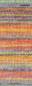 Preview: Farbmuster der Meilenweit Cashmere 100 Inverno Farbe 121 Flieder/Hellblau/Gelb/Orange/Limette/Altrosa/Rot/Camel/Taupe/Türkis