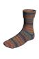 Preview: Eine Socke aus der Super Soxx 4fach Color Farbe 574 Harris