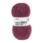 Preview: Ein Knäuel Super Soxx 6fach Tweed Farbe 66 Beere