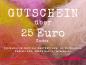Preview: Gutscheinkarte Motiv 2 - pink-rote Knäule im Hintergrund