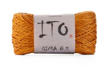 Ein Knäuelchen Gima 8.5 in Farbe 30 Gold Oak