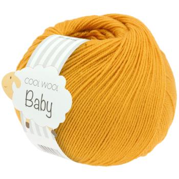 Cool Wool Baby Farbe 280 Safrangelb