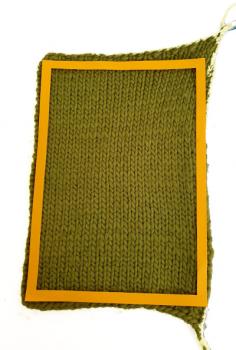 Preview: Strickprobe Feltro uni