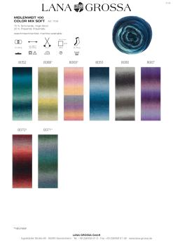 Preview: Meilenweit 100 Color Mix Soft Farbkarte 2026