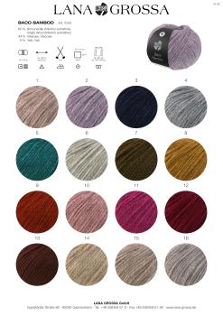 Preview: Farbkarte Baco Bamboo 1