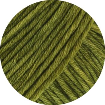 Preview: Farbmuster der Cool Wool Superbig Vintage Farbe 7261 Oliv