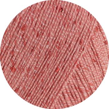 Preview: Farbmuster der Filo Paillettes Farbe 6 Lachs