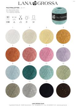 Preview: Farbkarte 1 Filo Paillettes