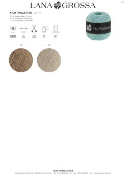 Preview: Farbkarte 2 Filo Paillettes