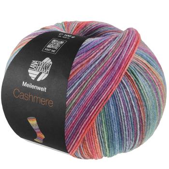 Meilenweit Cashmere 100 Inverno Farbe 124  Jade/Petrol/Türkis/Terrakotta/Fuchsia/Hellblau/Blau/Rot/Pink/Pflaume/Rotviolett