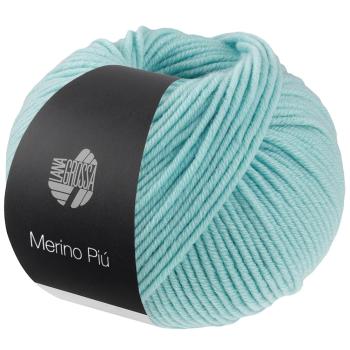 Ein Knäuel Merino Più Farbe 3 Mintgrün