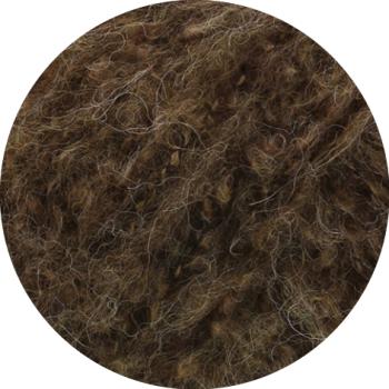 Milano von Lana Grossa Farbe 10 Dunkelbraun meliert