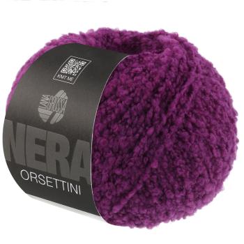 Ein Knäuel Orsettino in Farbe 2 Rotviolett