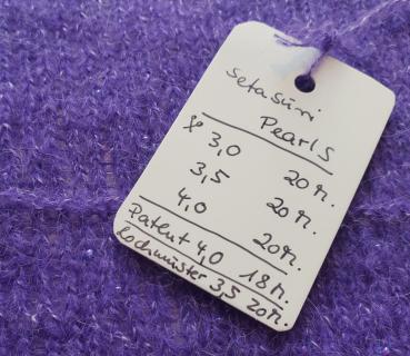 Setasuri Pearls Strickprobe Info 1