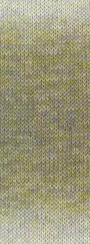 Preview: Farbverlauf der Meilenweit 100 Woolycell Duo Farbe 6008 Oliv-/Graugrün/Graubeige