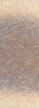 Meilenweit 100 Woolycell Duo Farbe 6009 Beige/Sandbeige/Grau