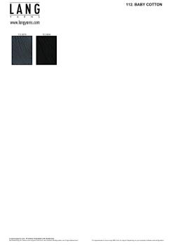 Baby Cotton Farbkarte 3/2026