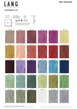 Preview: Farbkarte Crealino 2026/1