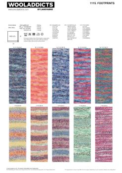 Preview: Footprints Farbkarte 2026/1