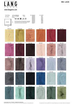 Lace Farbkarte 1/2025