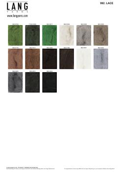 Lace Farbkarte 2/2025