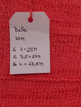Strickprobe Belle Info 1