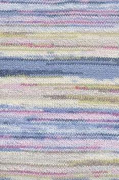 Fiesta Farbe 3  Gelb/ Dunkelblau/ Rosa/ Beige