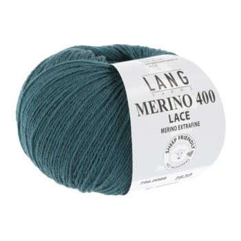 Merino 400 Lace Farbe 88 Petrol