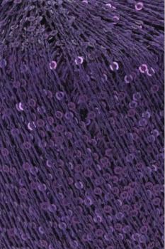 Detail von der Paillettes in der Farbe 47 Violett