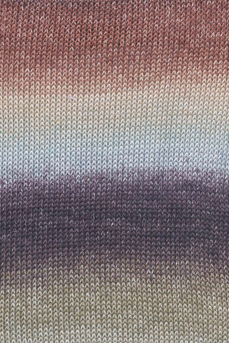 17 Olive/ Braun/ Himmelblau