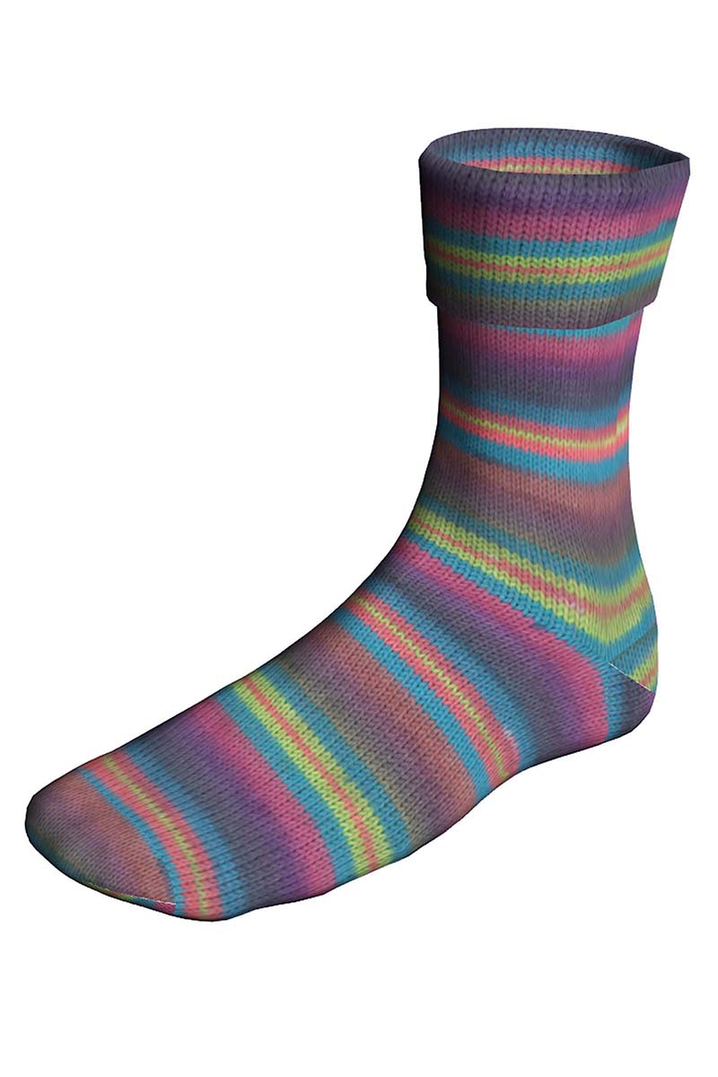 517 Fuchsia/Blau/Lime