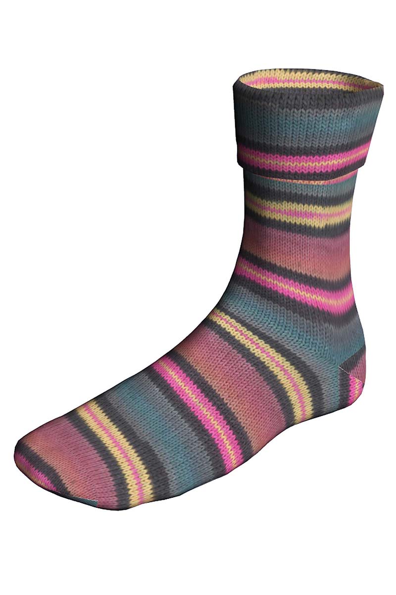 519 Pink/Schwarz/Petrol