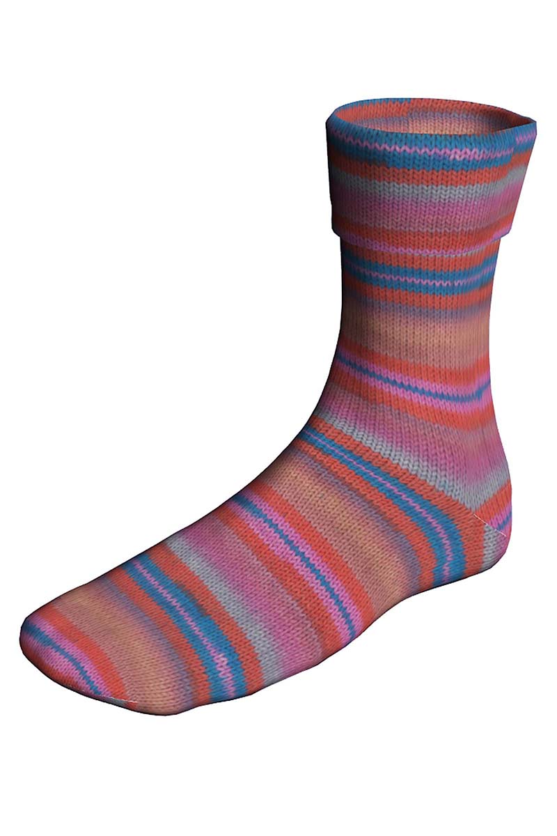 521 Orange/Blau/Rosa