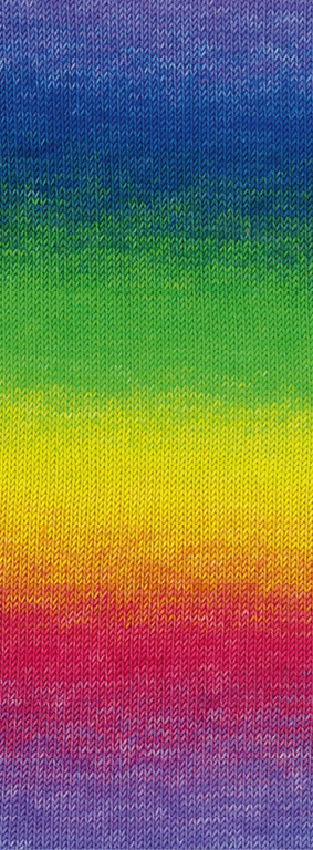 4041 Blau/Marine/Dunkel-/Hellgrün/Gelb/Orange/Pink/Lila