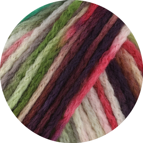 1 Rosa/Mint/Türkis/Heugrün