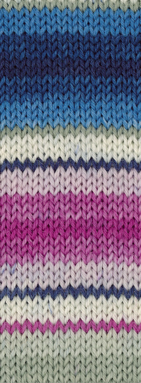 118  Hellgrau/Ecru/Fuchsia/Blau/Jeans/Nachtblau/Zartrosa/Flieder Gestreift 