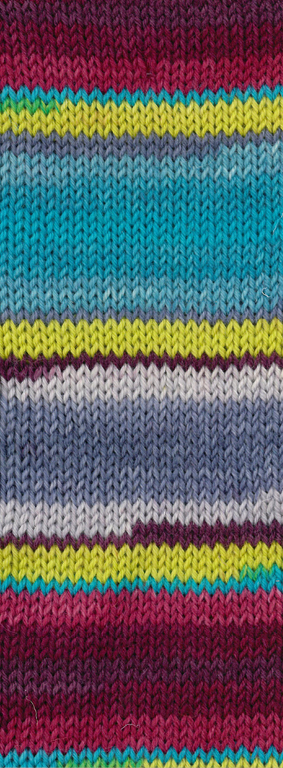 133  Burgund/Weinrot/Türkis/Pistazie/Graublau/ Hell-/Mintpetrol/Hell-/Mausgrau Gestreift 