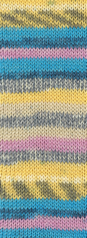 1706 Himmelblau/Mausgrau/Gelb/Ecru/Hellbeige/ Fliederrosa/Graublau