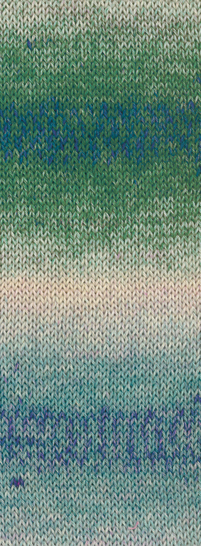 1202 Dunkel-/Graugrün/Hellbeige/Hellpetrol/Jeans 