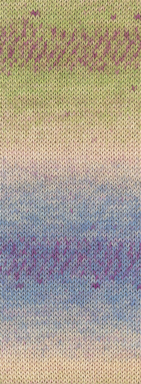 1203 Khaki/Beige/Graublau/Rotlila 