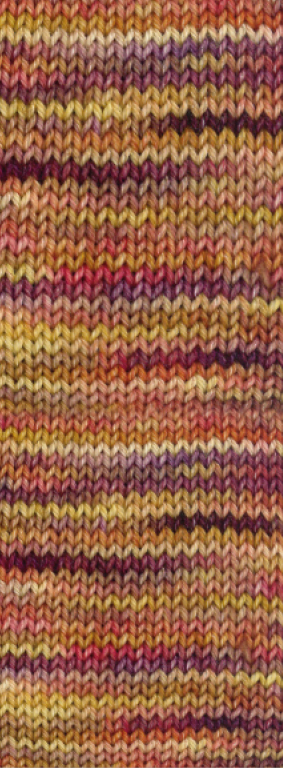 1053 Vanille/Senf-/Ockergelb/Rot/Graurot/Brombee 