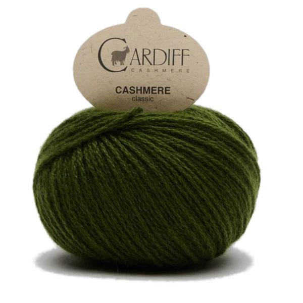 Cardiff Cashmere Classic Farbe 579 Memphis/ Lodengrün