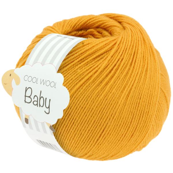 Cool Wool Baby Farbe 280 Safrangelb