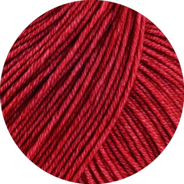 Farbmuster von Cool Wool Vintage Farbe 7398 Feuerrot
