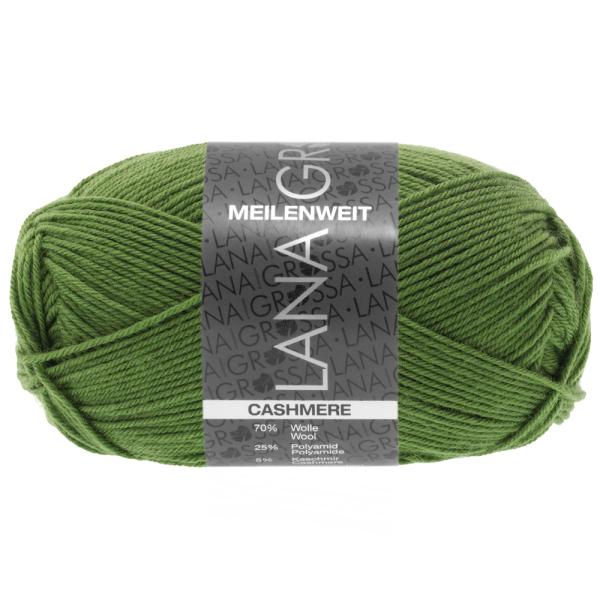 Meilenweit 50 Cashmere Farbe 53 Tulpengrün