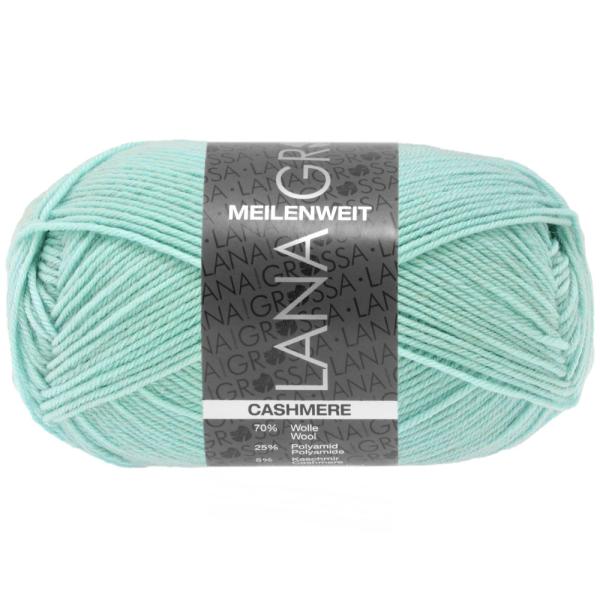 Meilenweit 50 Cashmere Farbe 60 Helltürkis