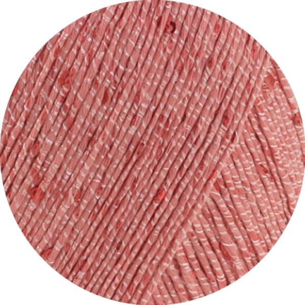 Farbmuster der Filo Paillettes Farbe 6 Lachs